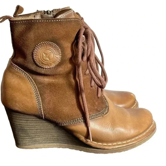 PIKOLINOS Leather Wedge Ankle Boot - Picture 8 of 11